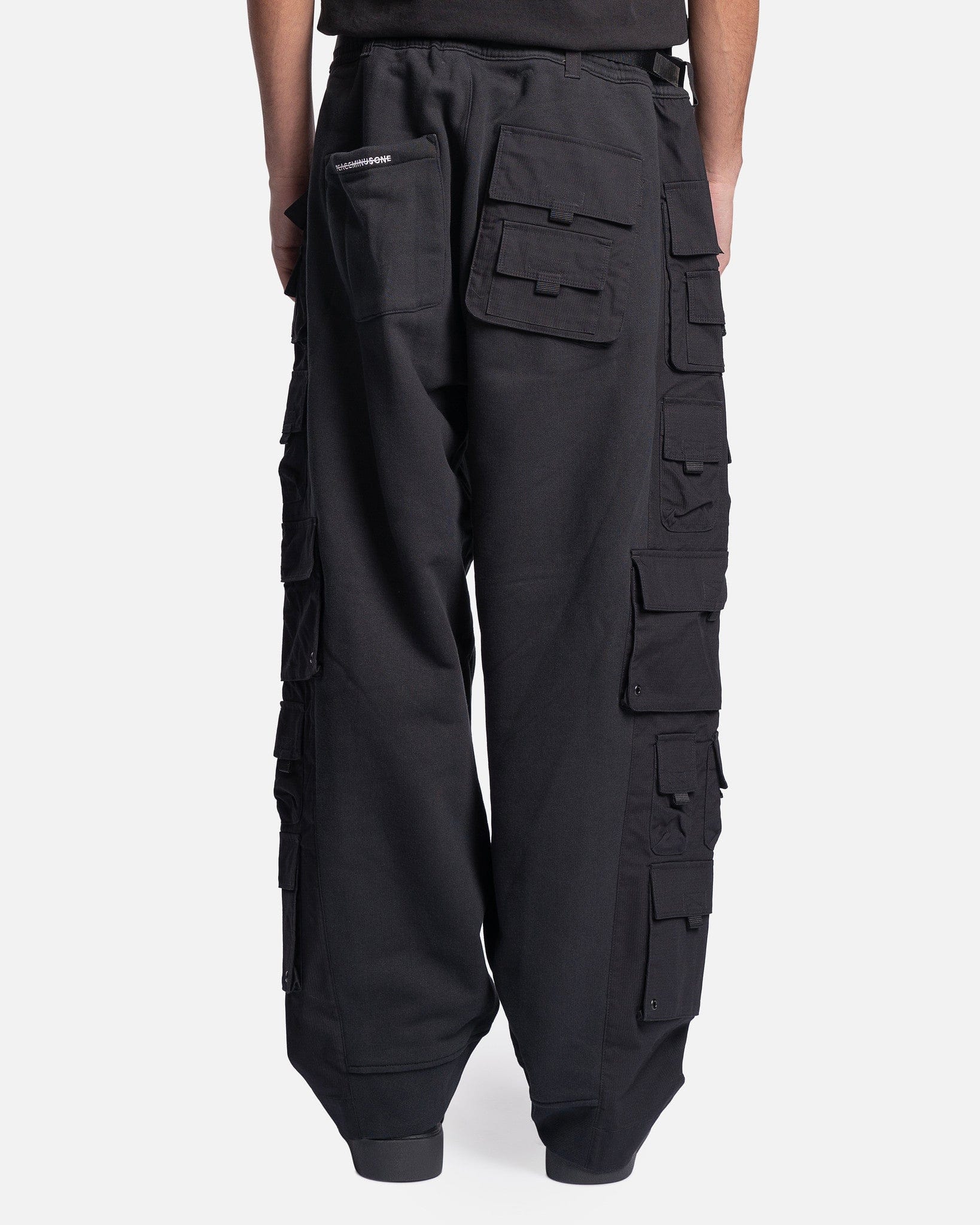 Peaceminusone Wide Pants In Black Nike – Гарантія оригінальності – збільшений вид