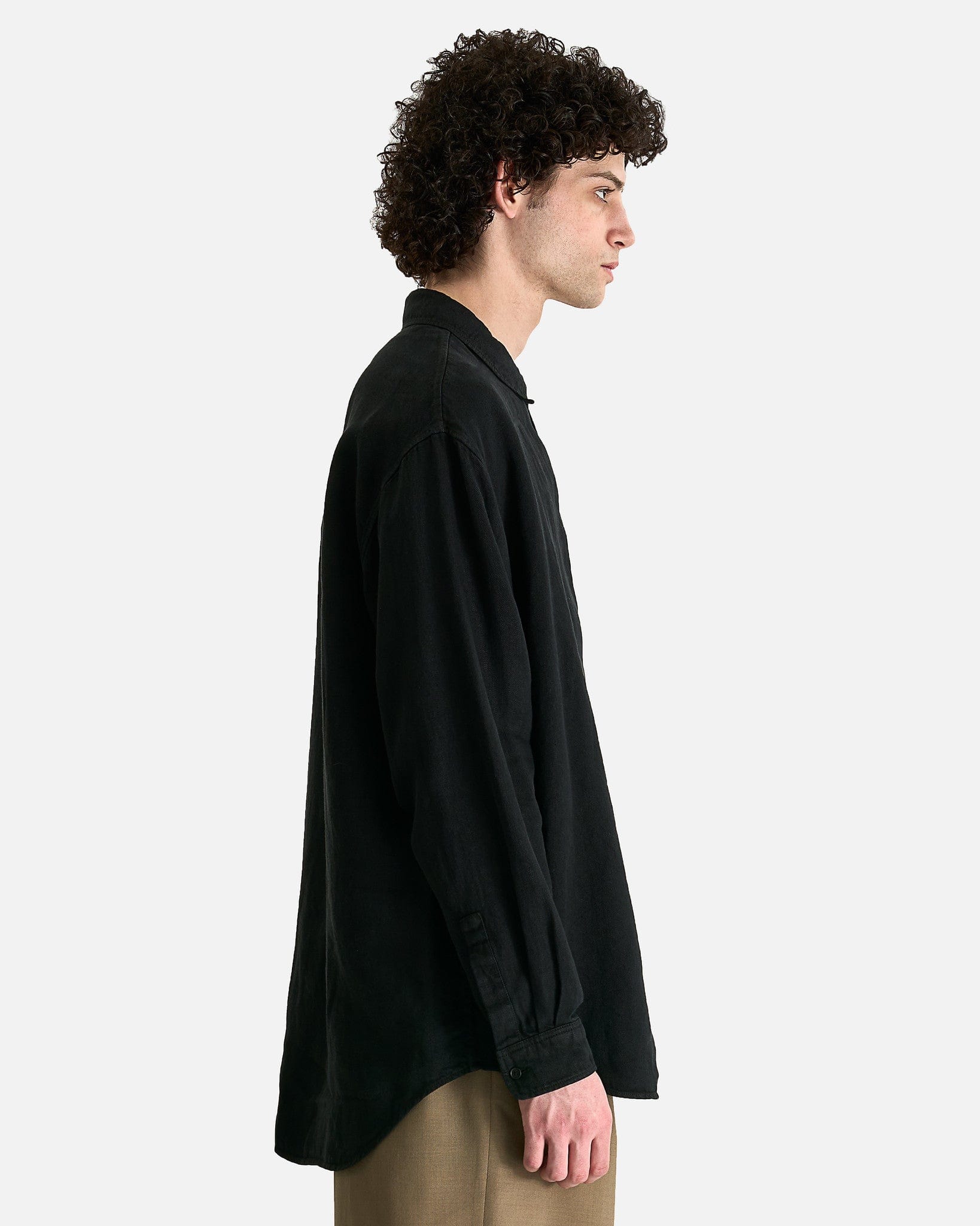 Penn Shirt In Black The row – Гарантія оригінальності – вид ззаду