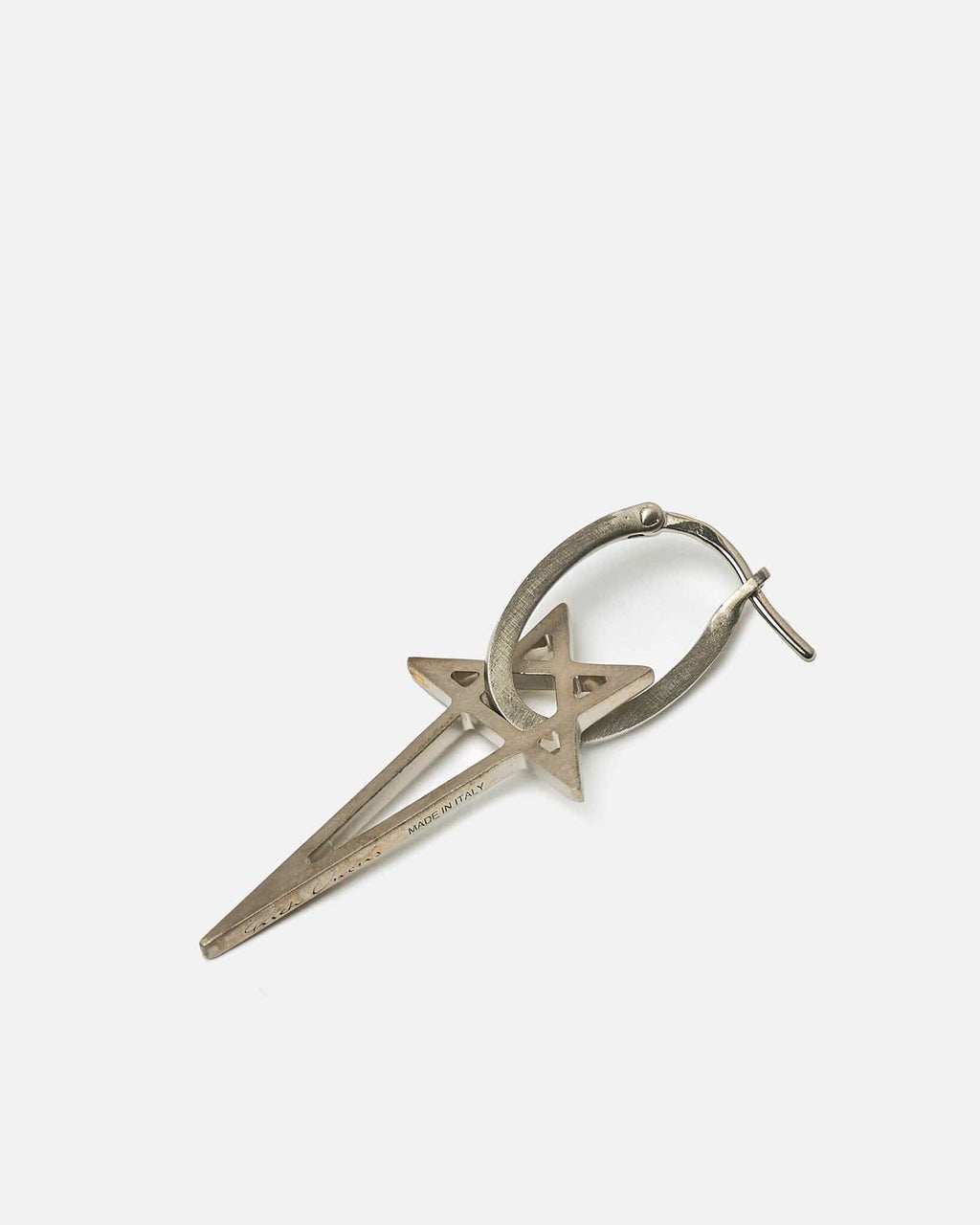 Pentagram Earring In Palladio Rick owens оригінал – Купити в Україні – збільшений вид