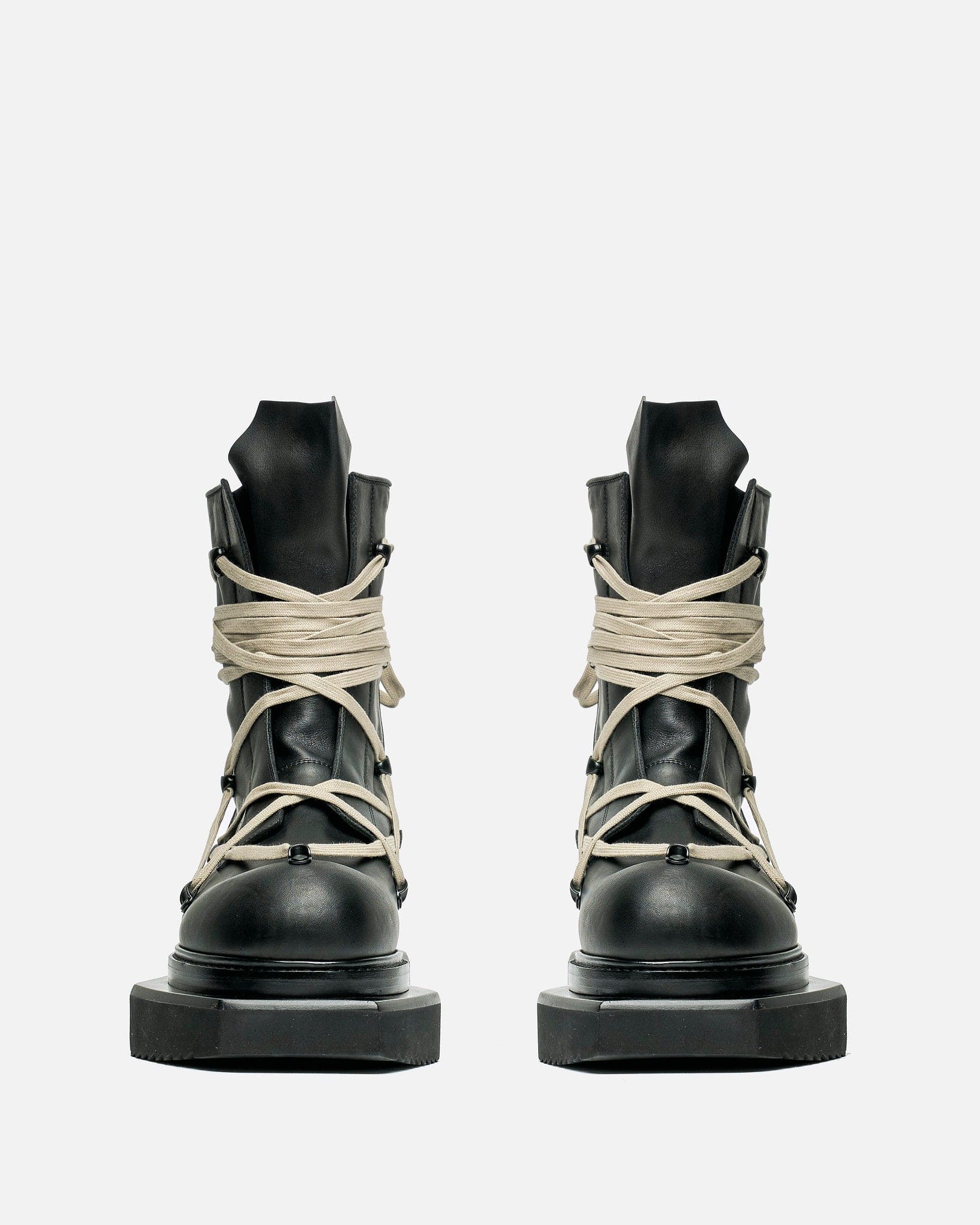 Оригінальна Pentalaced Turbo Cyclops In Black Rick owens – детальний вид