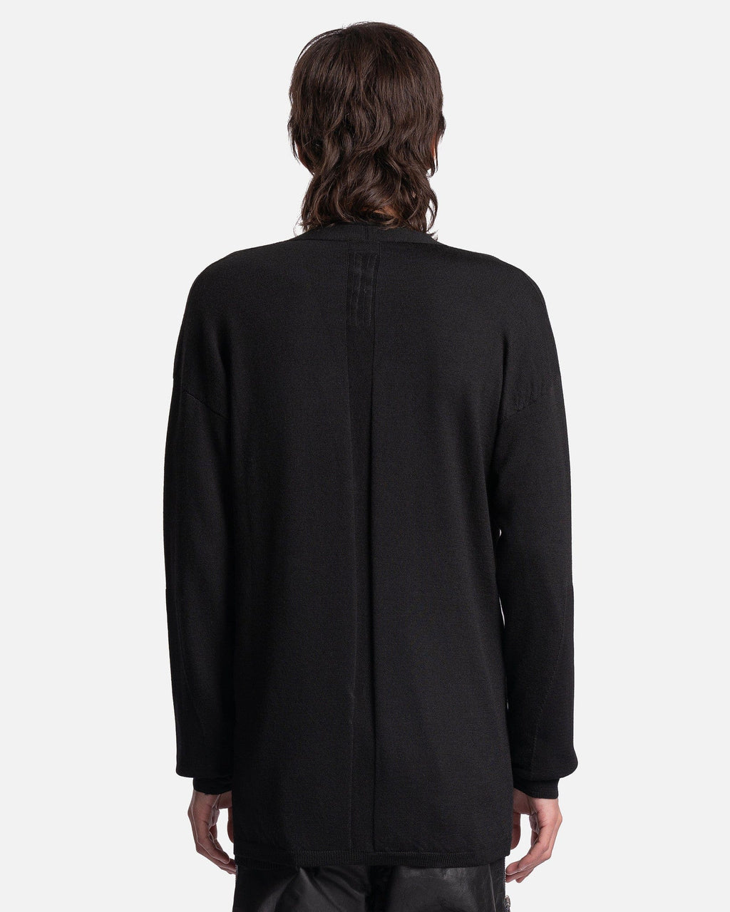 Оригінальна Peter Cardigan In Black Rick owens – детальний вид