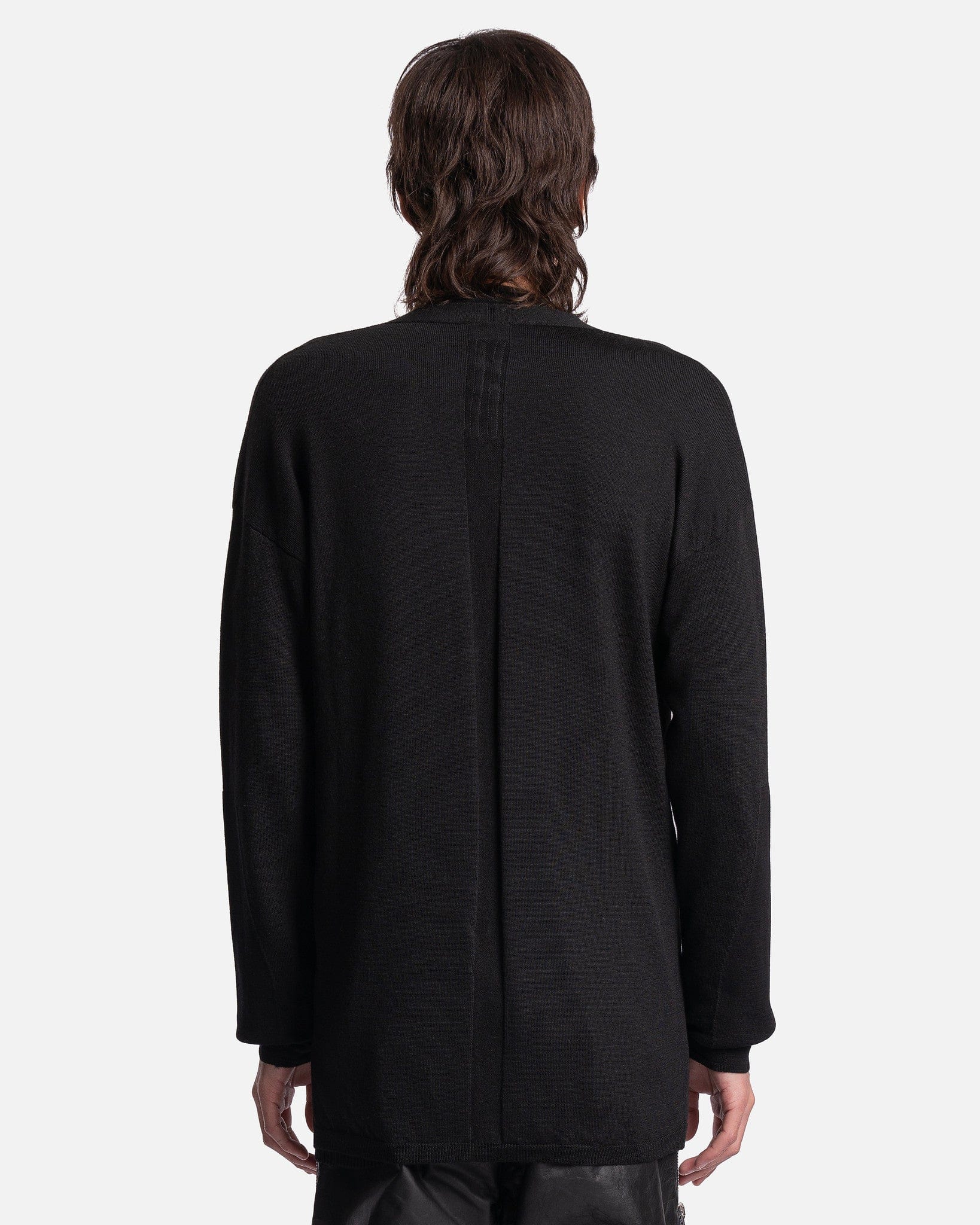 Оригінальна Peter Cardigan In Black Rick owens – детальний вид