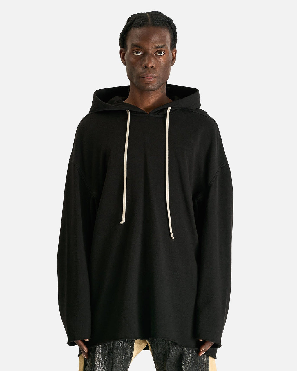 Оригінальна Peter Hoodie In Black Rick owens – боковий вид