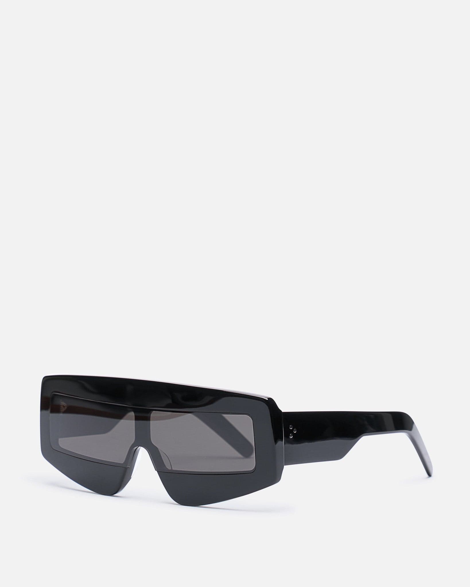 Оригінальна Phleg Sunglasses In Black Rick owens – вид ззаду