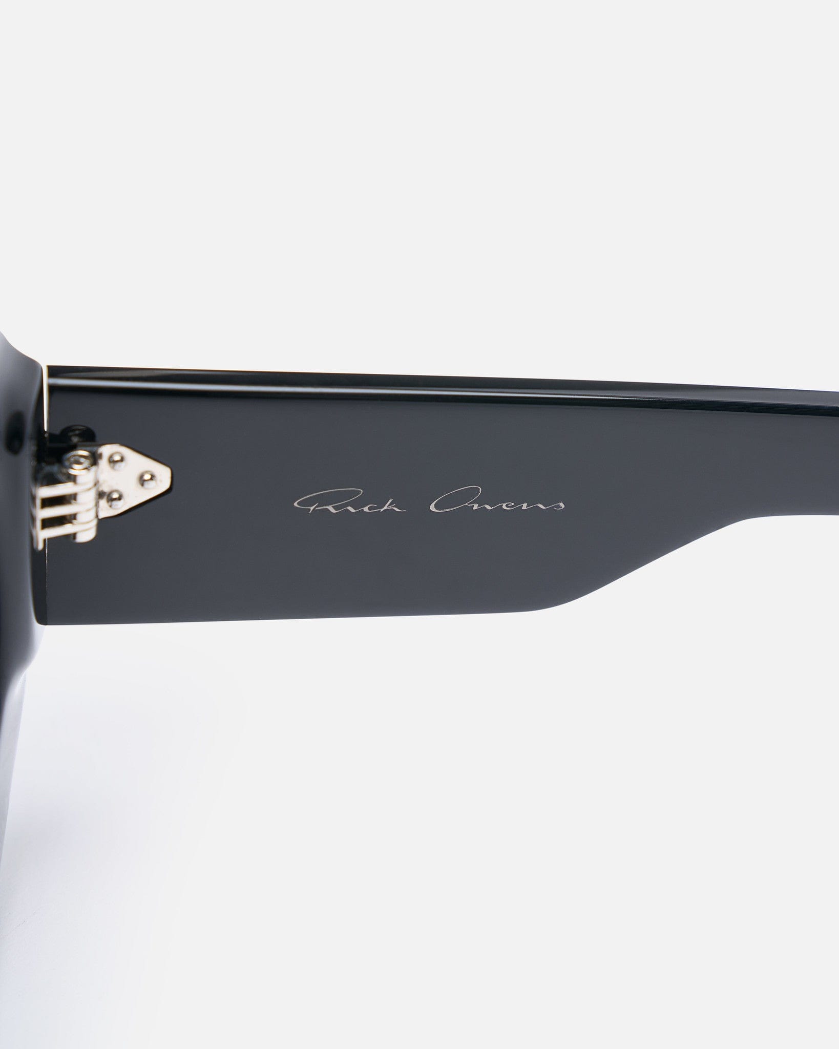 Оригінальна Phleg Sunglasses In Black Rick owens – детальний вид