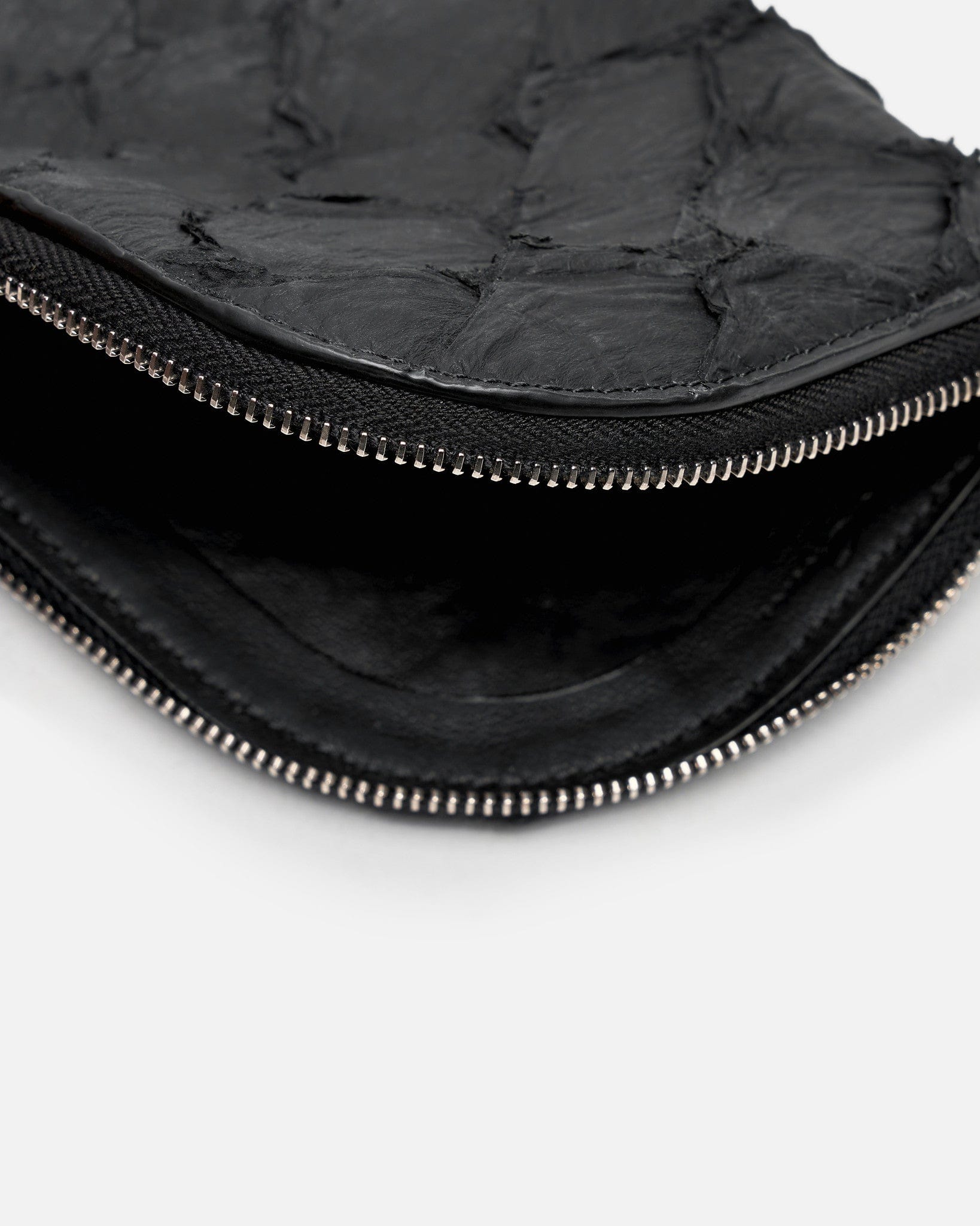 Оригінальна Pirarucu Neckwallet In Black Rick owens – збільшений вид