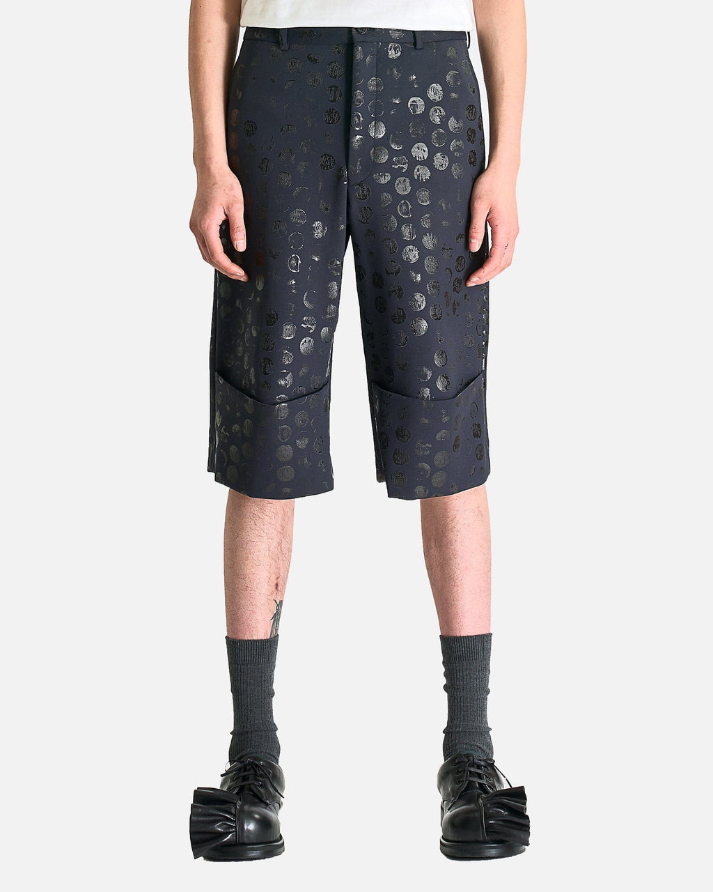 Оригінальна Polka Dot Shorts In Black Comme des garcons – боковий вид