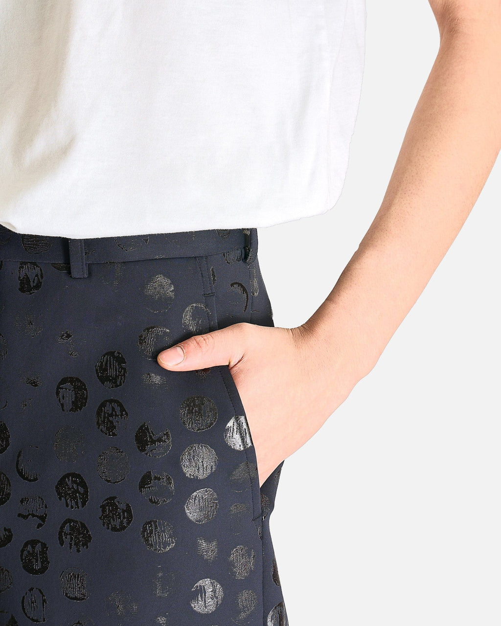 Оригінальна Polka Dot Shorts In Black Comme des garcons – збільшений вид