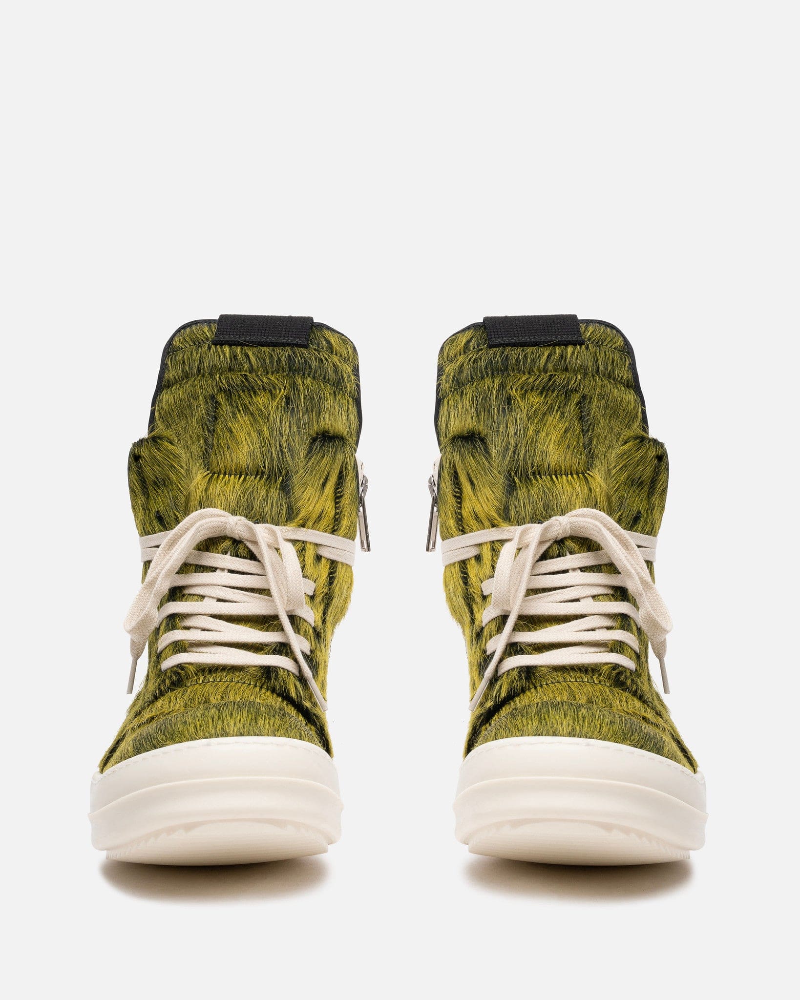 Оригінальна Pony Hair Geobasket In Acid Melange Rick owens – детальний вид