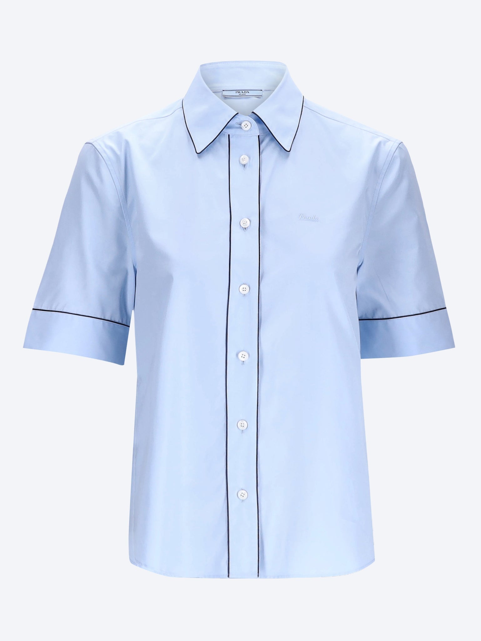 Poplin Shirt Prada оригінал – Купити в Україні – боковий вид