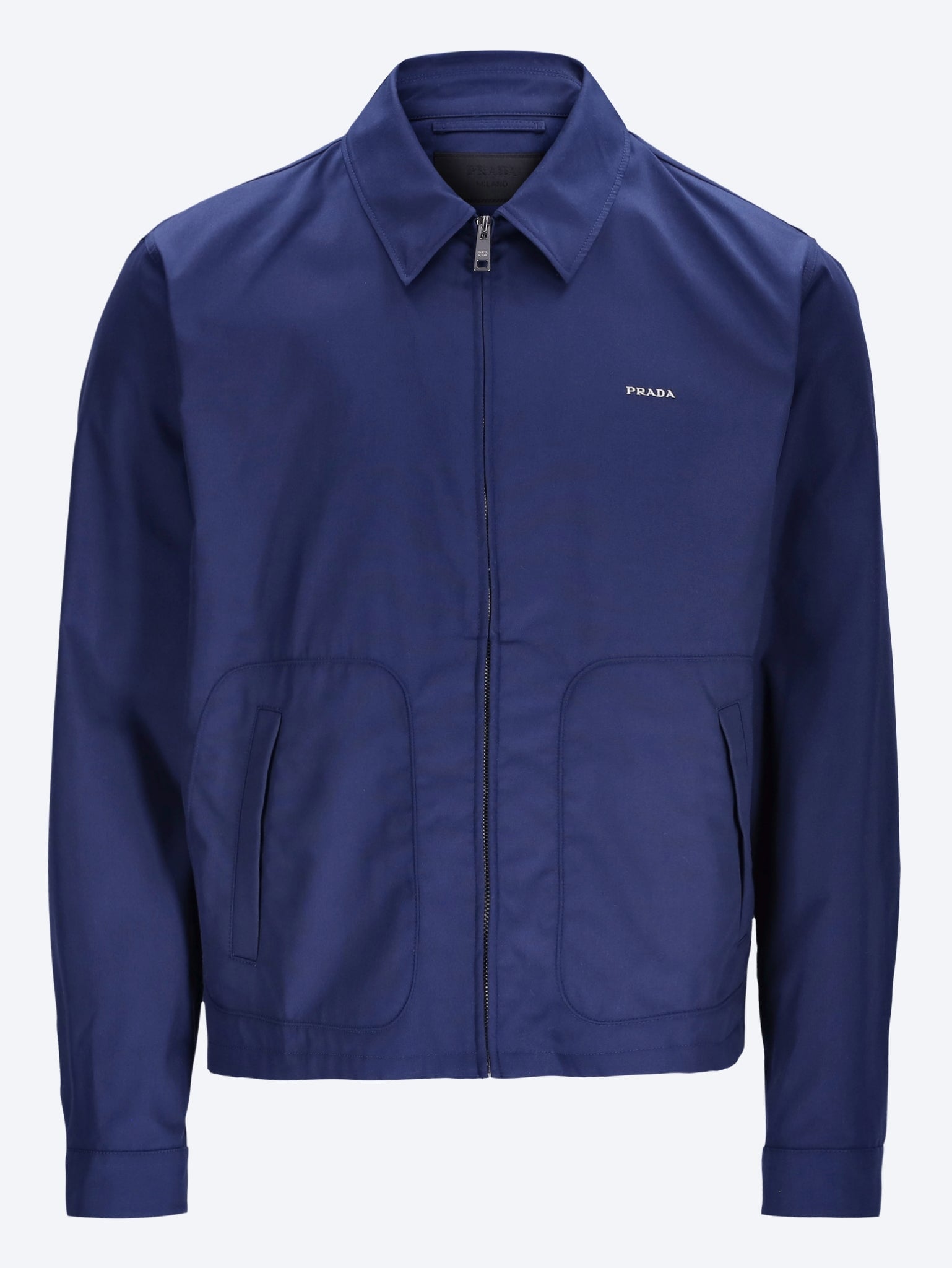 Оригінальна Poplin Uniform Jacket Prada – боковий вид