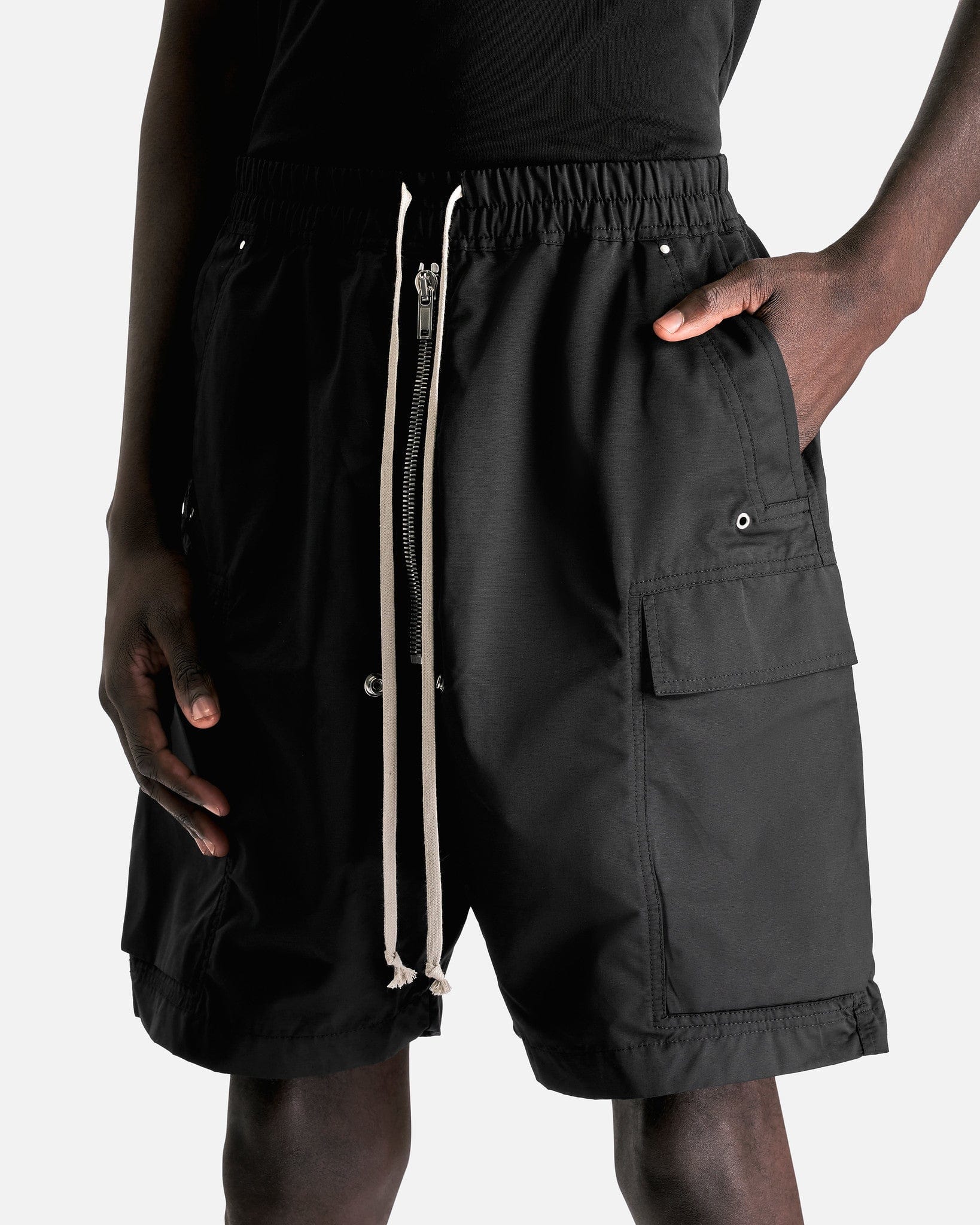 Porterville Cargobela Shorts In Black Rick owens оригінал – Купити в Україні – збільшений вид