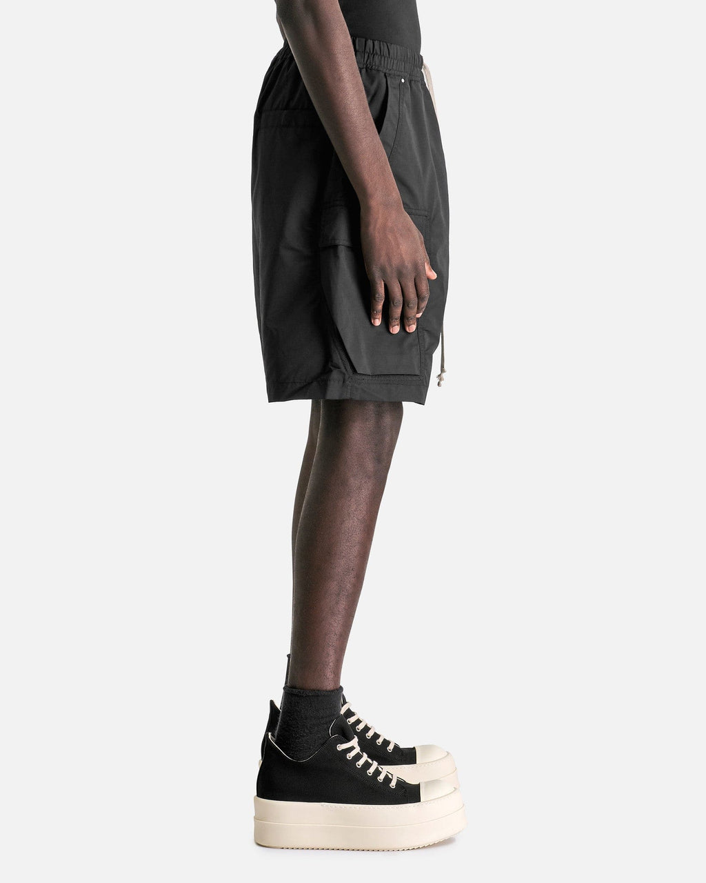 Porterville Cargobela Shorts In Black Rick owens оригінал – Купити в Україні – вид ззаду