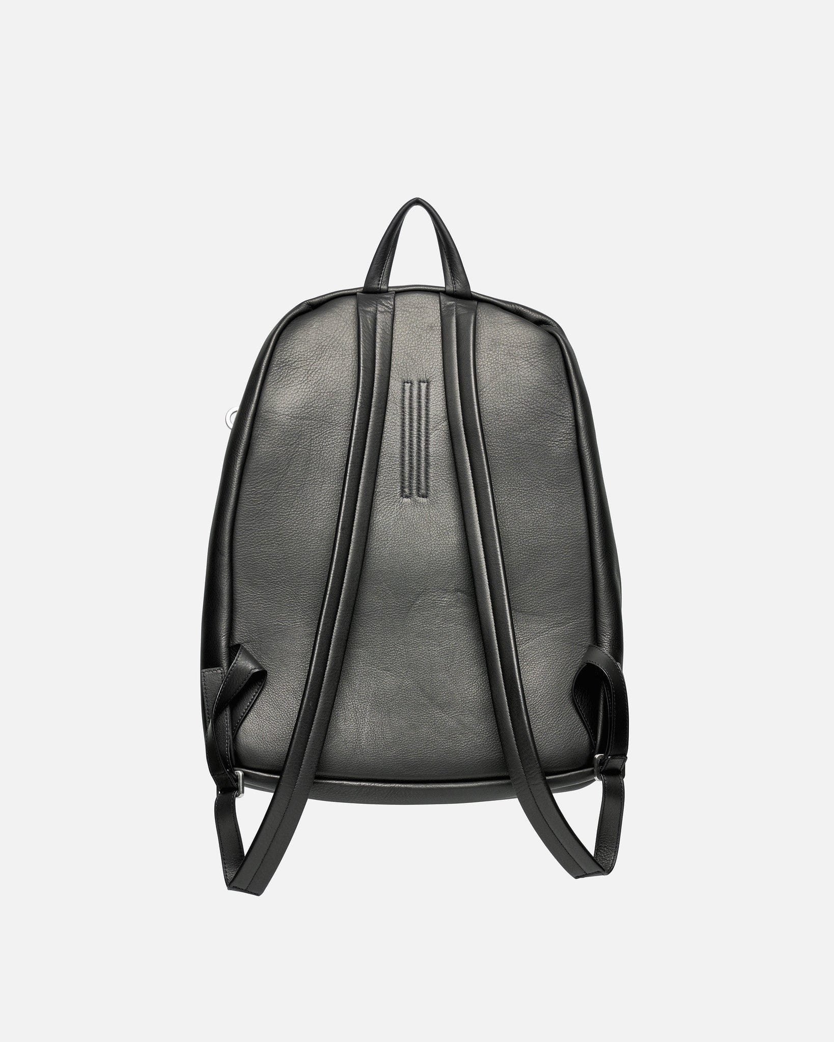 Porterville Leather Backpack In Black Rick owens оригінал – Купити в Україні – вид ззаду