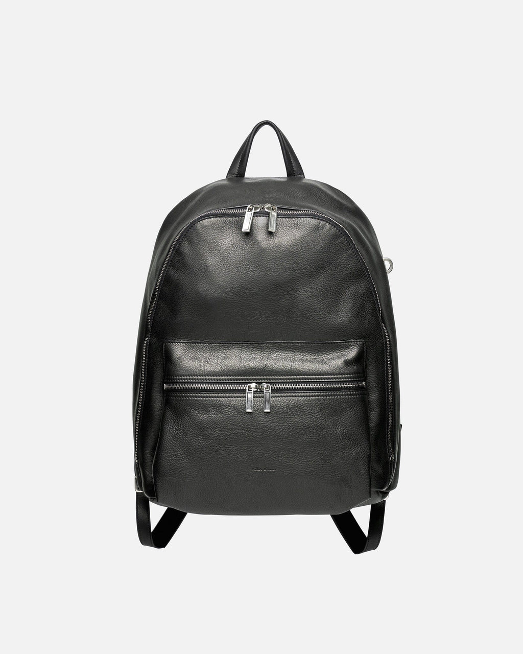 Porterville Leather Backpack In Black Rick owens оригінал – Купити в Україні – боковий вид