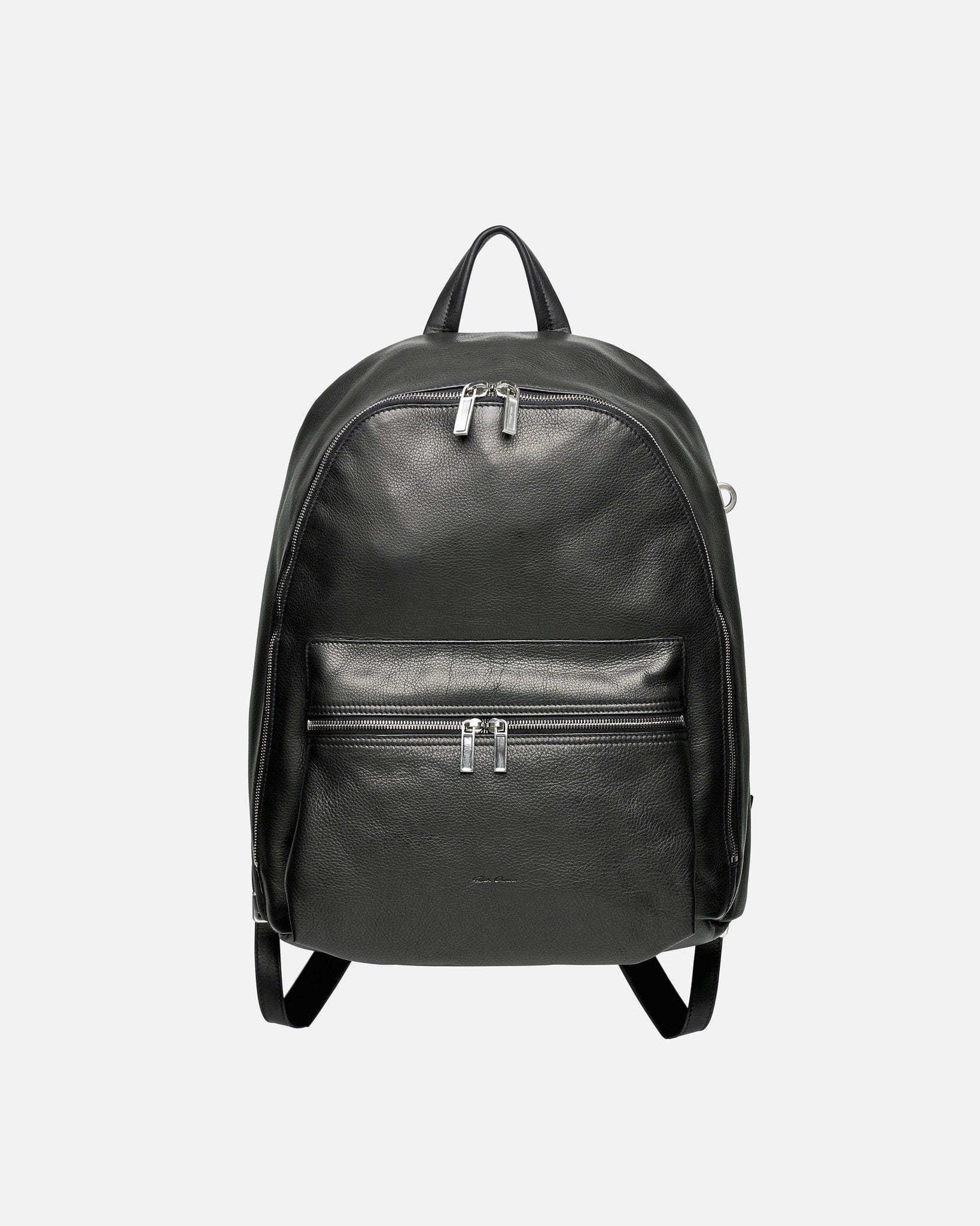 Porterville Leather Backpack In Black Rick owens оригінал – Купити в Україні – боковий вид