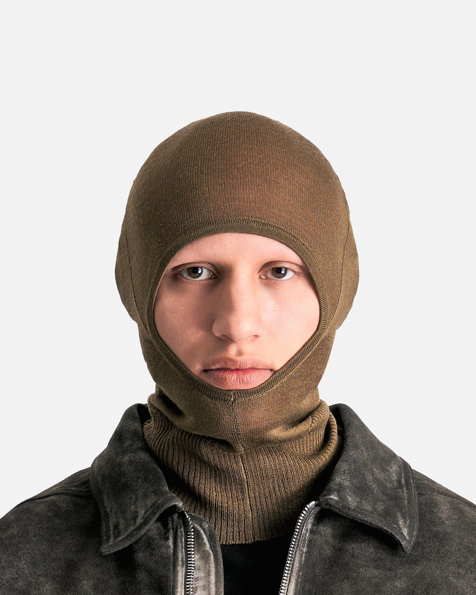 Porterville Skull Balaclava In Bean Rick owens оригінал – Купити в Україні – вид ззаду