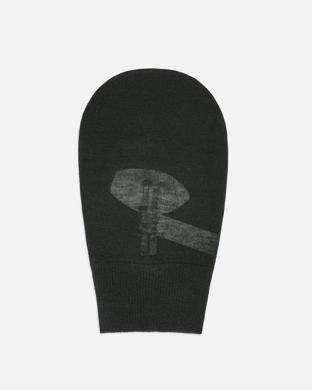 Оригінальна Porterville Skull Balaclava In Forest Rick owens – детальний вид