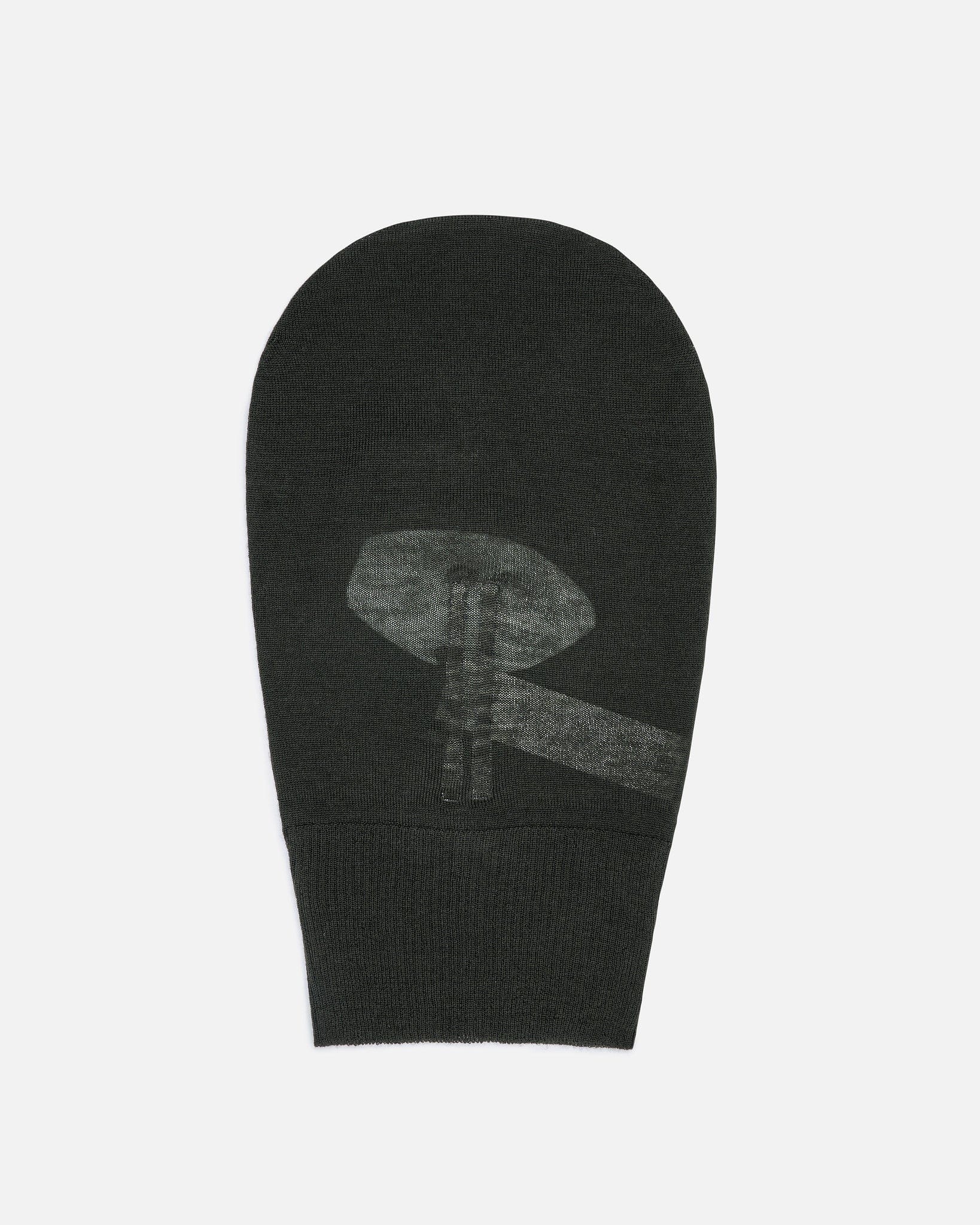 Оригінальна Porterville Skull Balaclava In Forest Rick owens – детальний вид