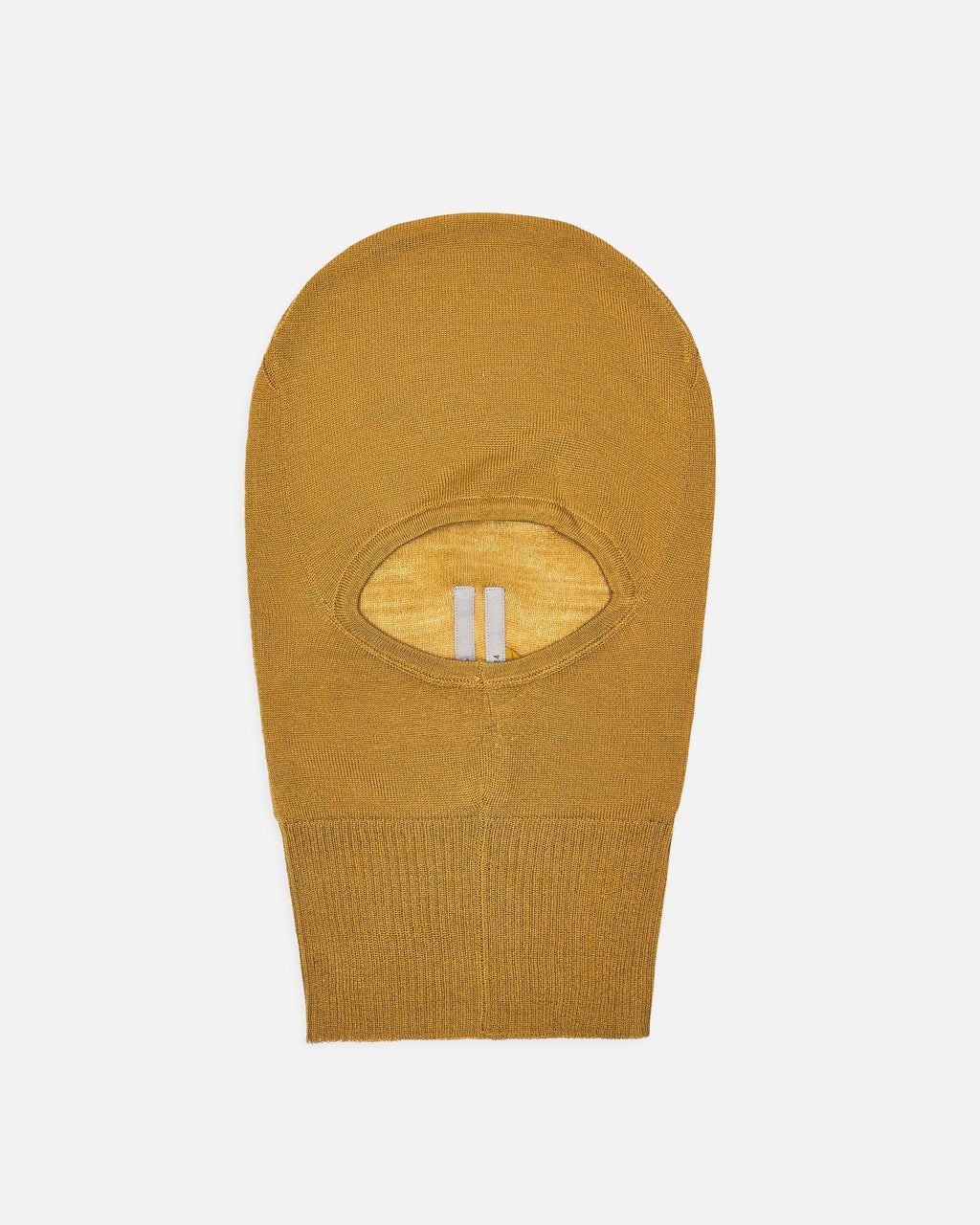 Porterville Skull Balaclava In Honey Rick owens – Гарантія оригінальності – боковий вид