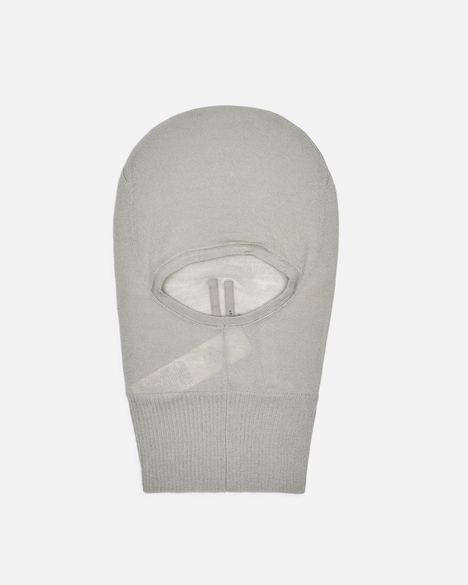 Оригінальна Porterville Skull Balaclava In Pearl Rick owens – боковий вид