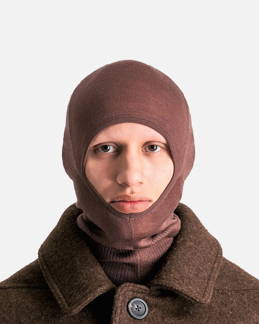 Porterville Skull Balaclava In Throat Rick owens – Гарантія оригінальності – вид ззаду
