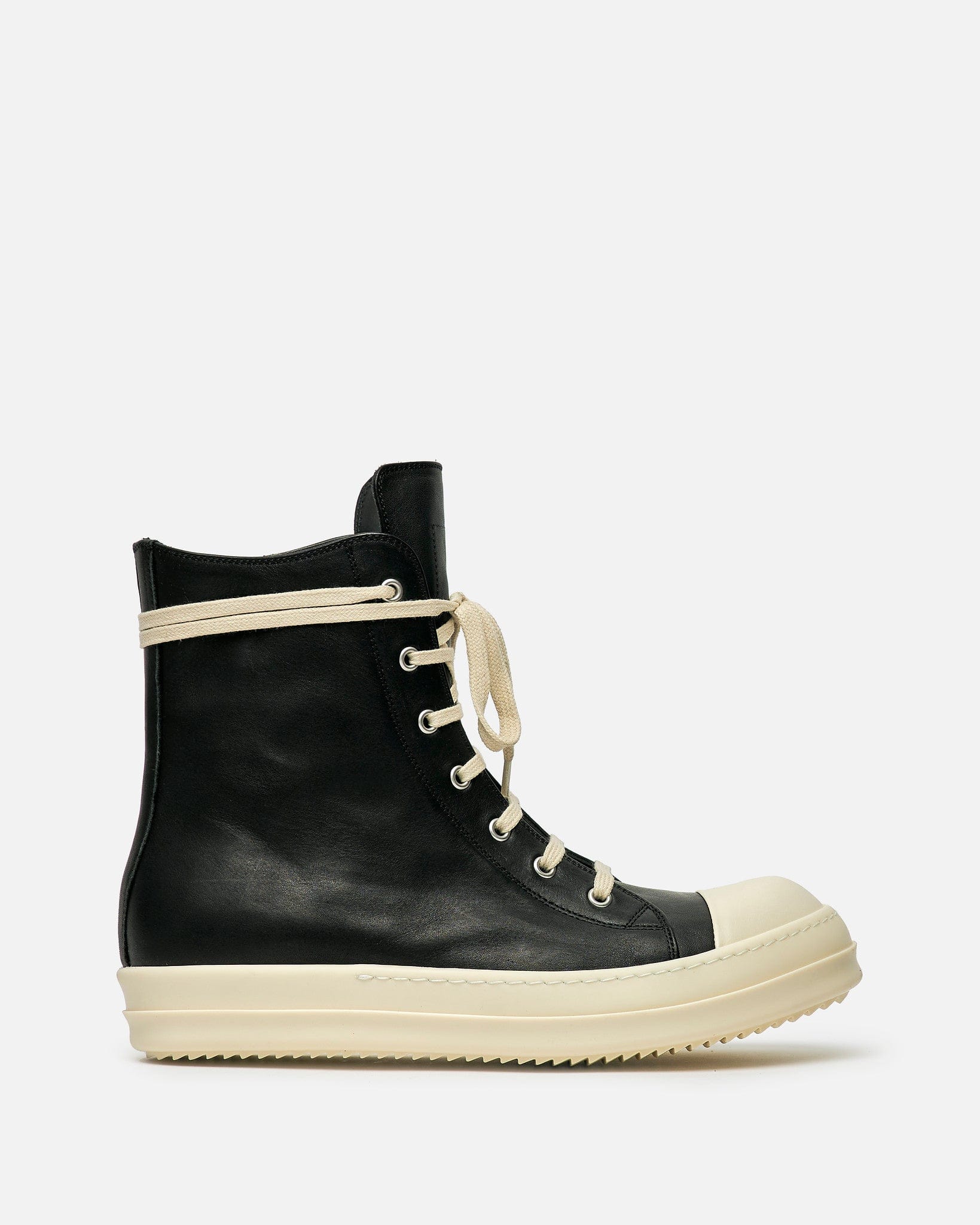 Оригінальна Porterville Sneaks In Black Rick owens – боковий вид