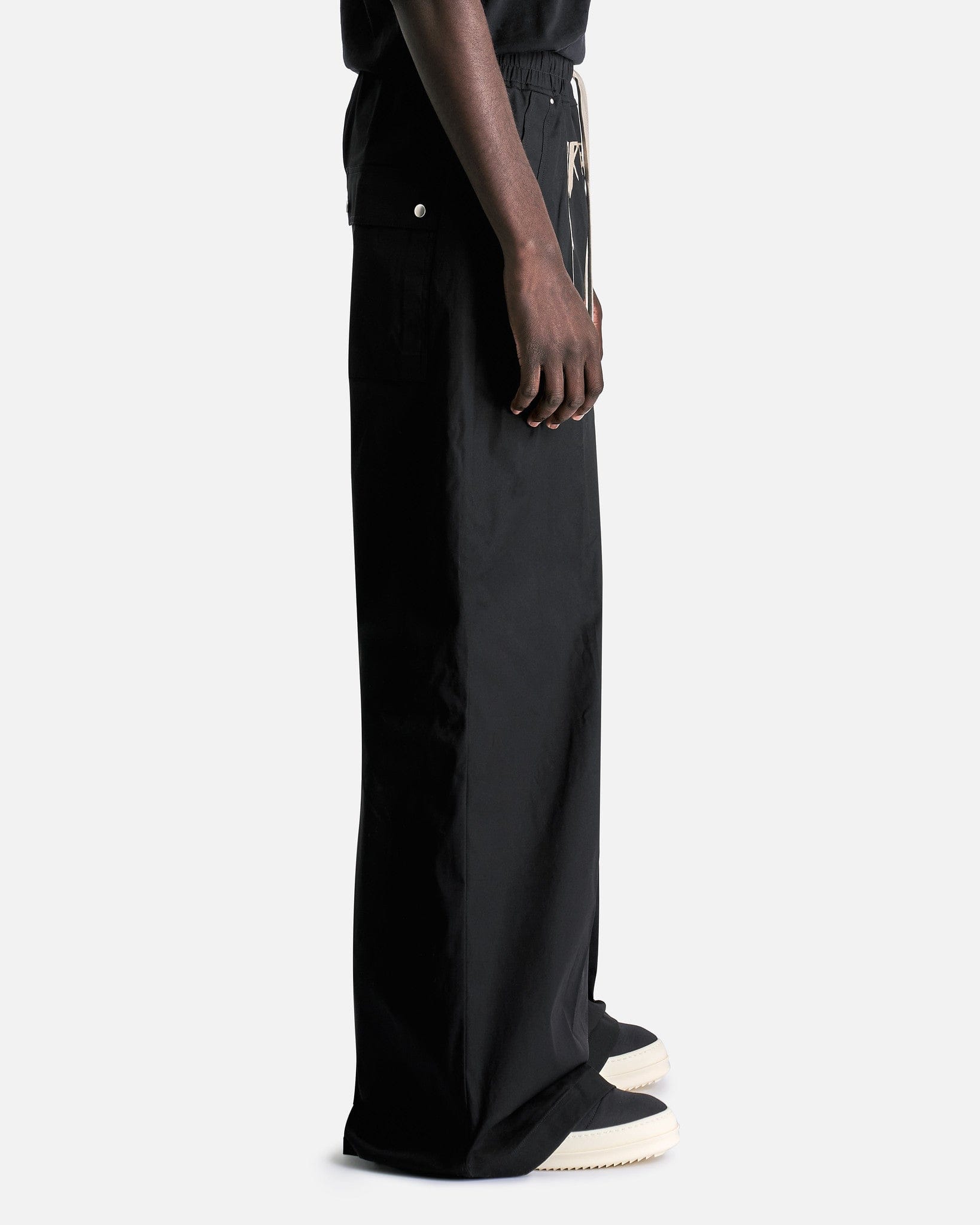 Porterville Wide Bela Pants In Black Rick owens оригінал – Купити в Україні – вид ззаду