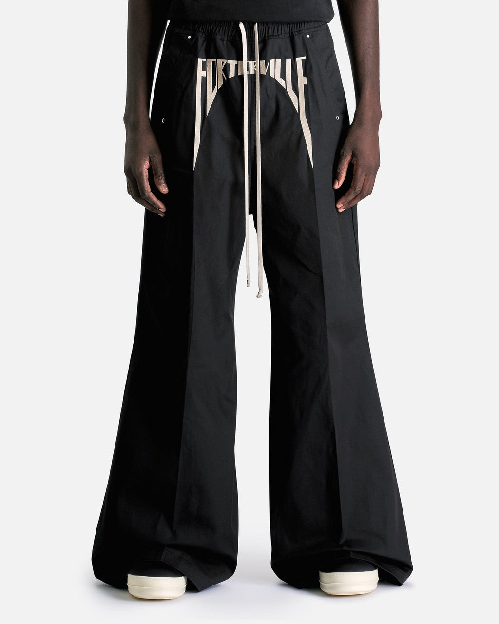 Porterville Wide Bela Pants In Black Rick owens оригінал – Купити в Україні – боковий вид
