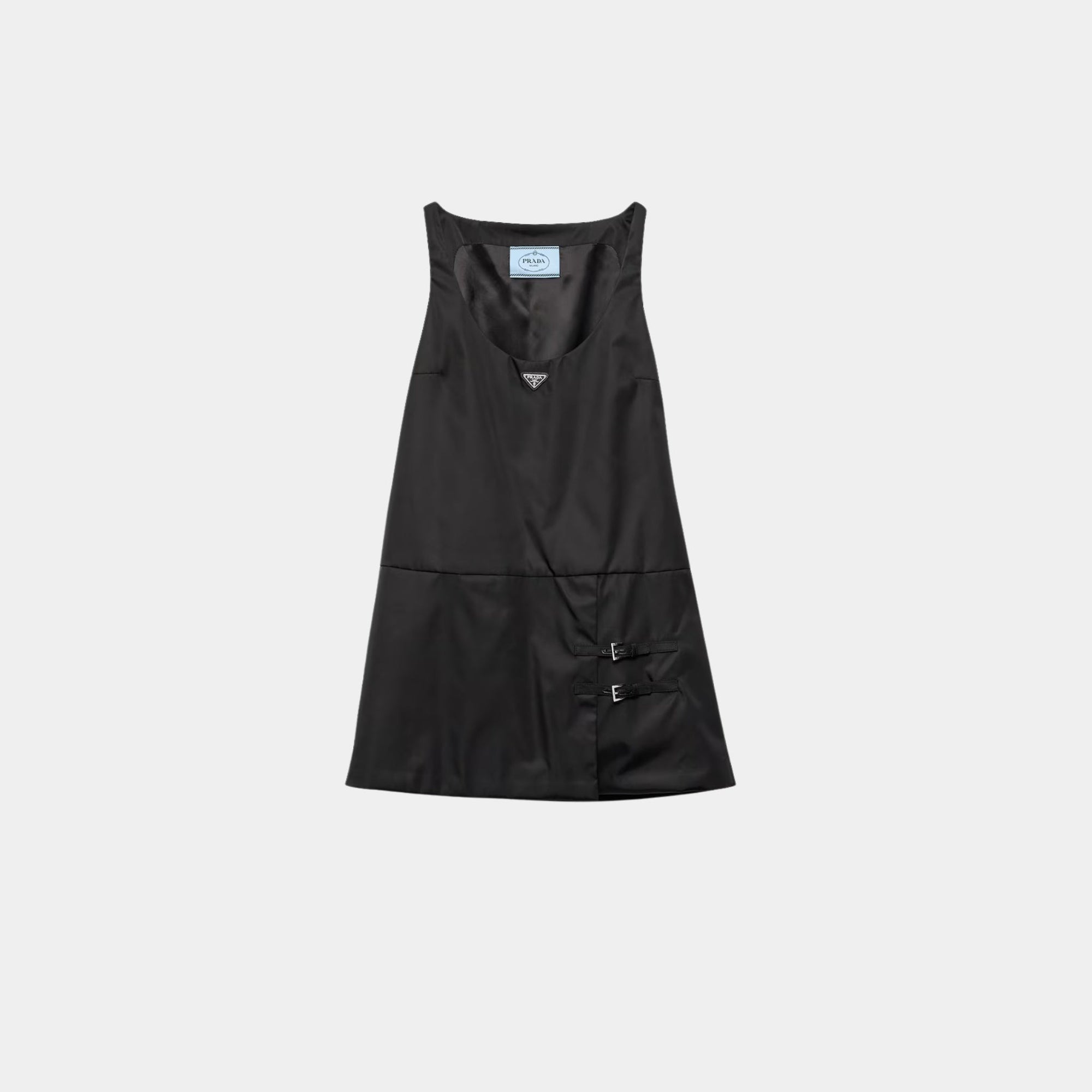 A-Line Sleeveless Re-Nylon Dress Prada оригінал – Купити в Україні – боковий вид