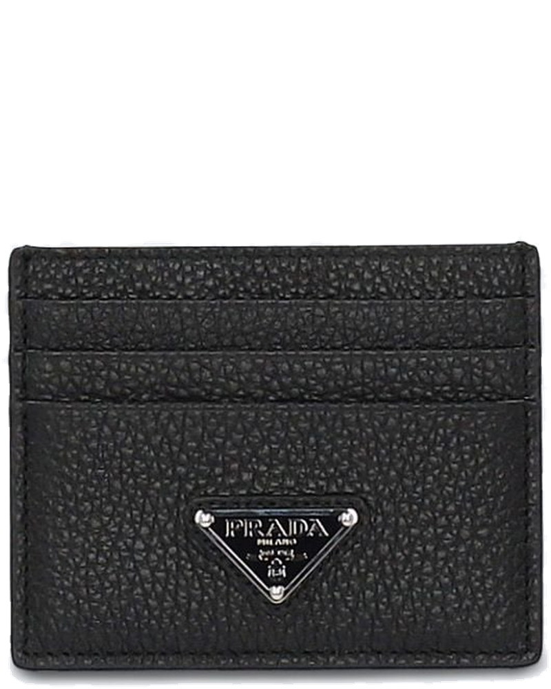 Оригінальна Leather Credit Card Holder Prada