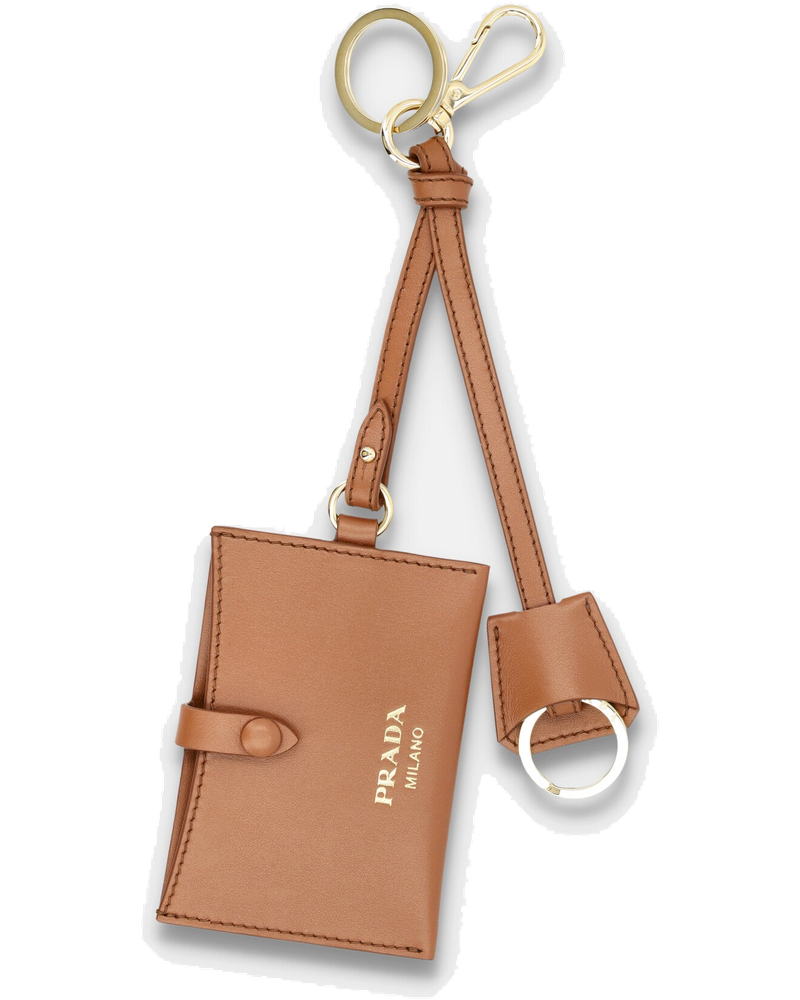Leather Keychain Card Holder Prada оригінал – Купити в Україні