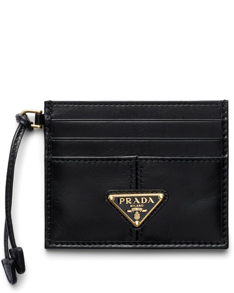 Оригінальна Leather Card Holder Prada