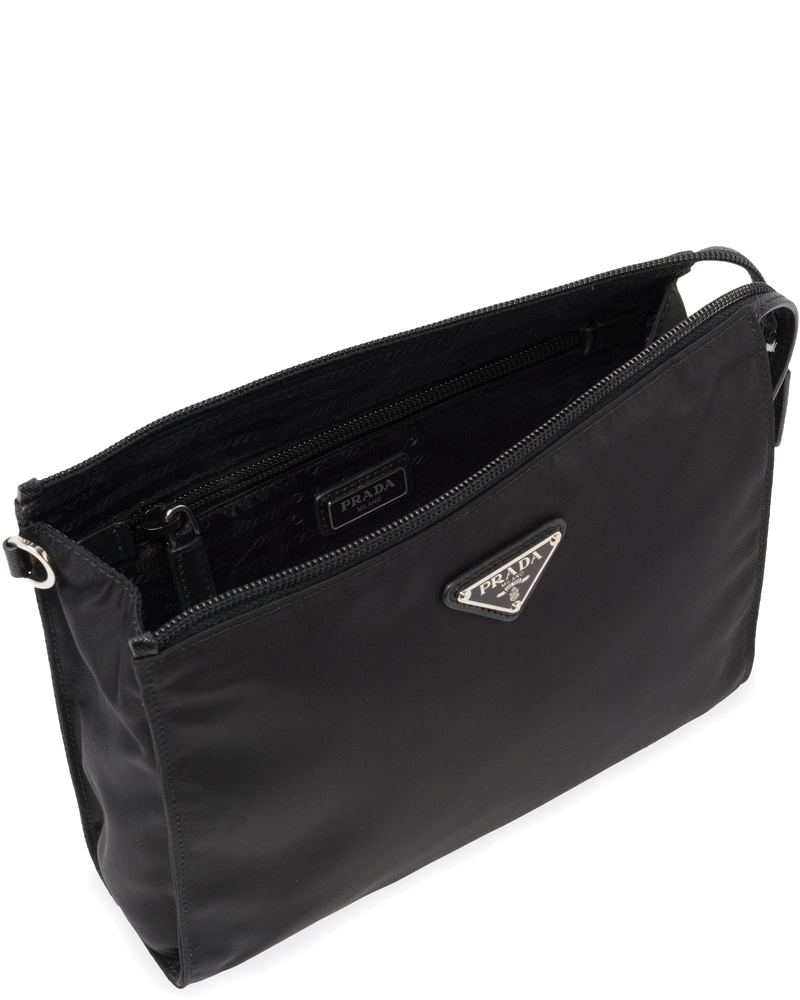 Оригінальна Necessaire In Re-Nylon And Saffiano Prada