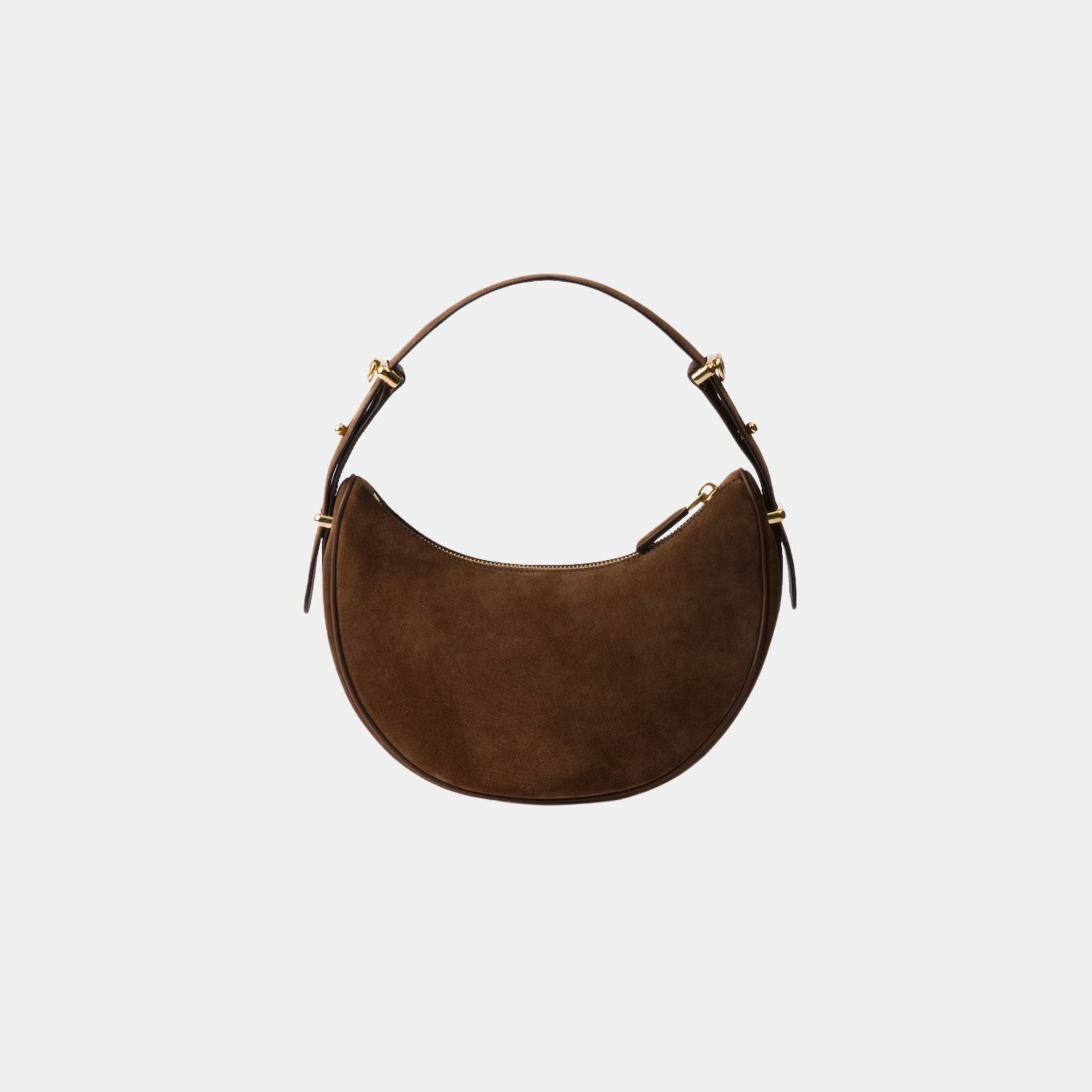 Arque Suede Shoulder Bag Prada – Гарантія оригінальності – детальний вид