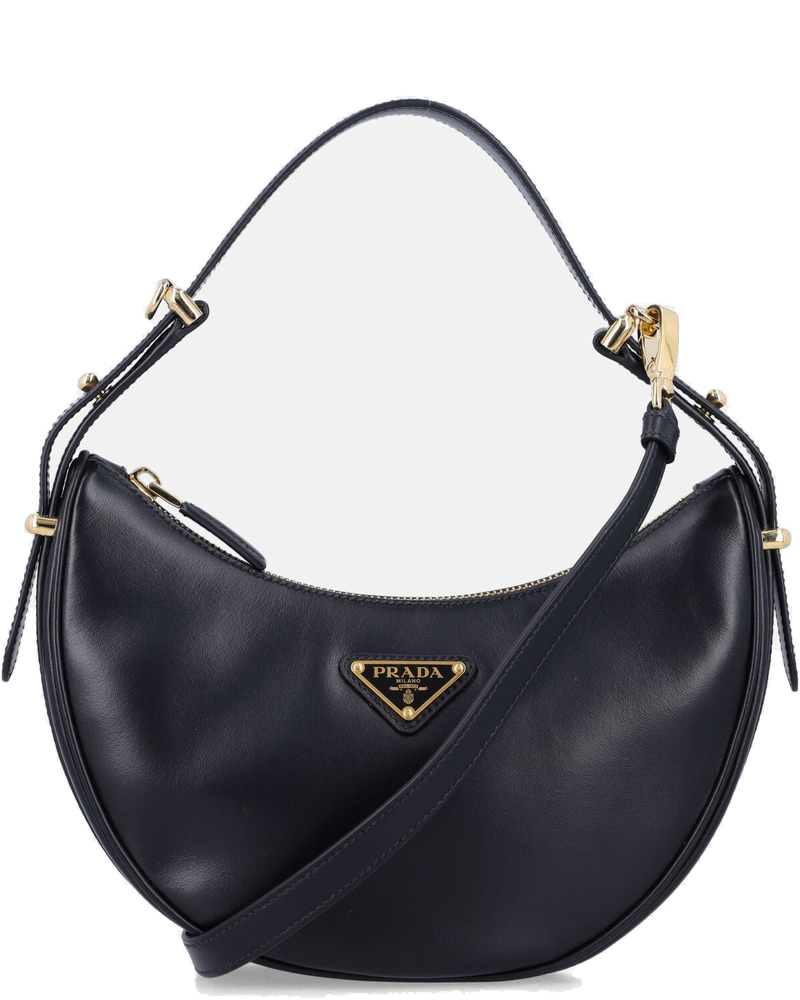 Оригінальна Arqué Small Leather Shoulder Bag Prada