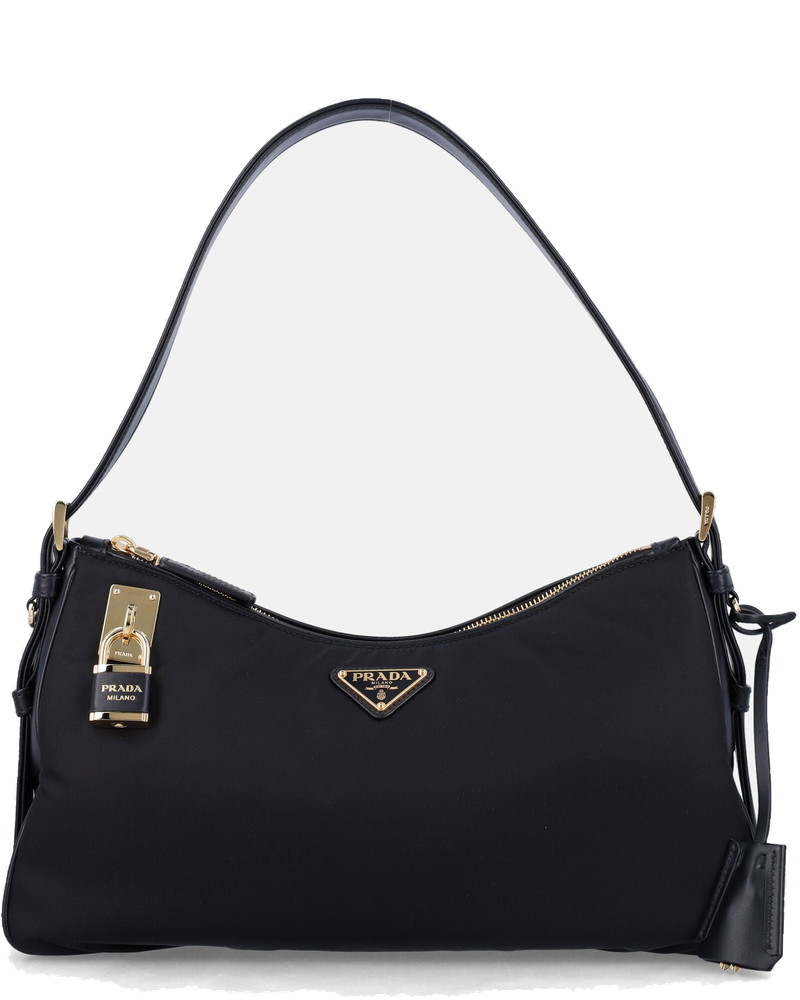 Black Nylon Hobo Bag Prada оригінал – Купити в Україні