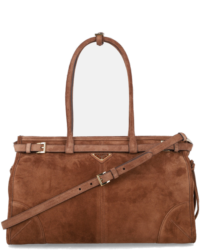 Bonnie Large Suede Tote Bag Prada оригінал – Купити в Україні
