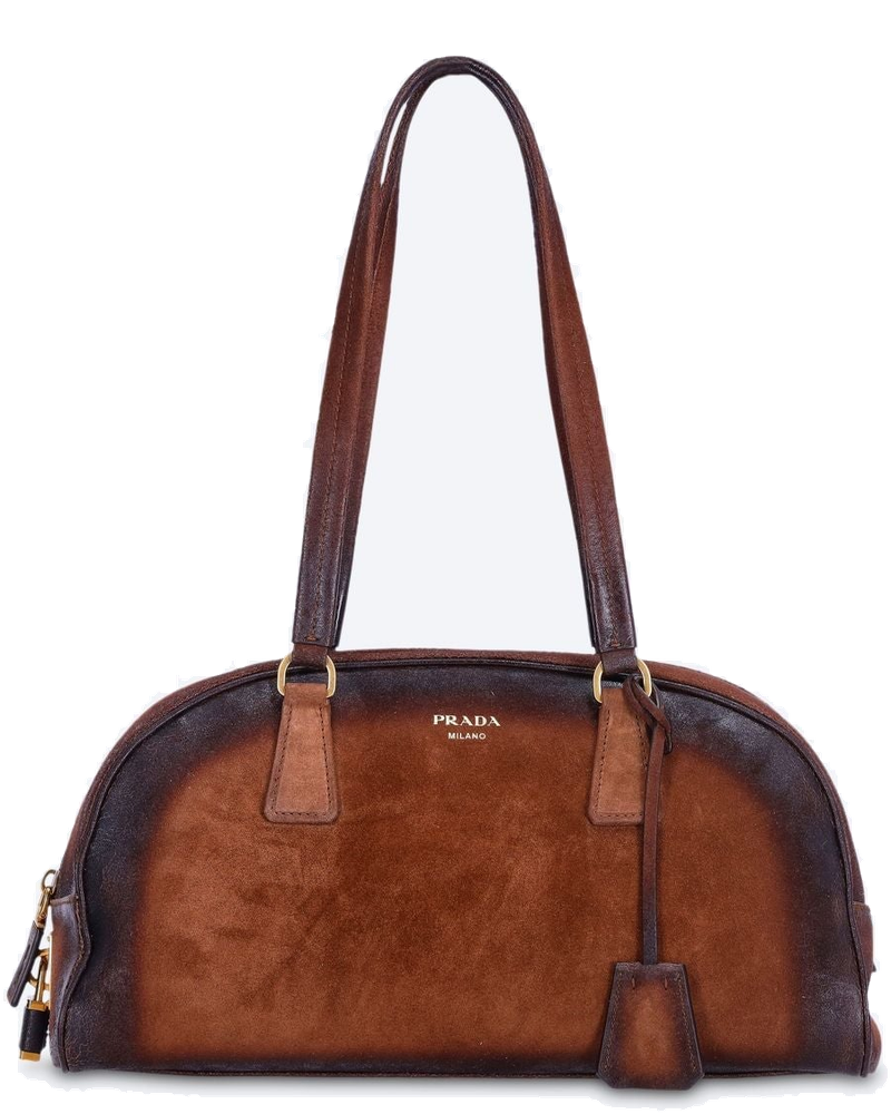 Bowling Medium Suede Bag Prada оригінал – Купити в Україні