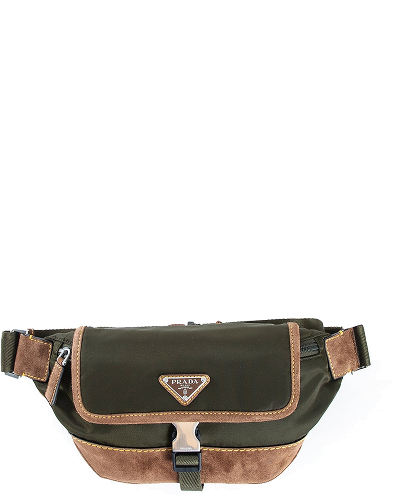 Re-Nylon And Suede Belt Bag Prada оригінал – Купити в Україні