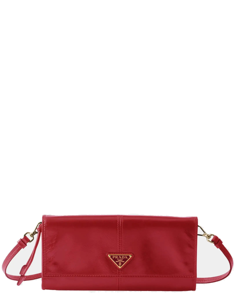 Leather Wallet With Shoulder Strap Prada оригінал – Купити в Україні