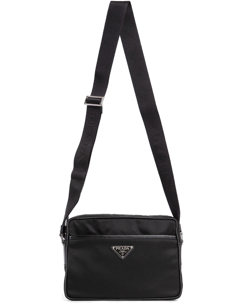 Nylon And Saffiano Leather Shoulder Bag Prada оригінал – Купити в Україні