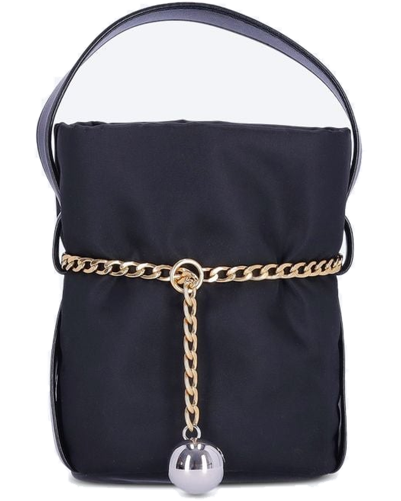 Оригінальна Re-Nylon Leather Mini Bucket Bag Prada