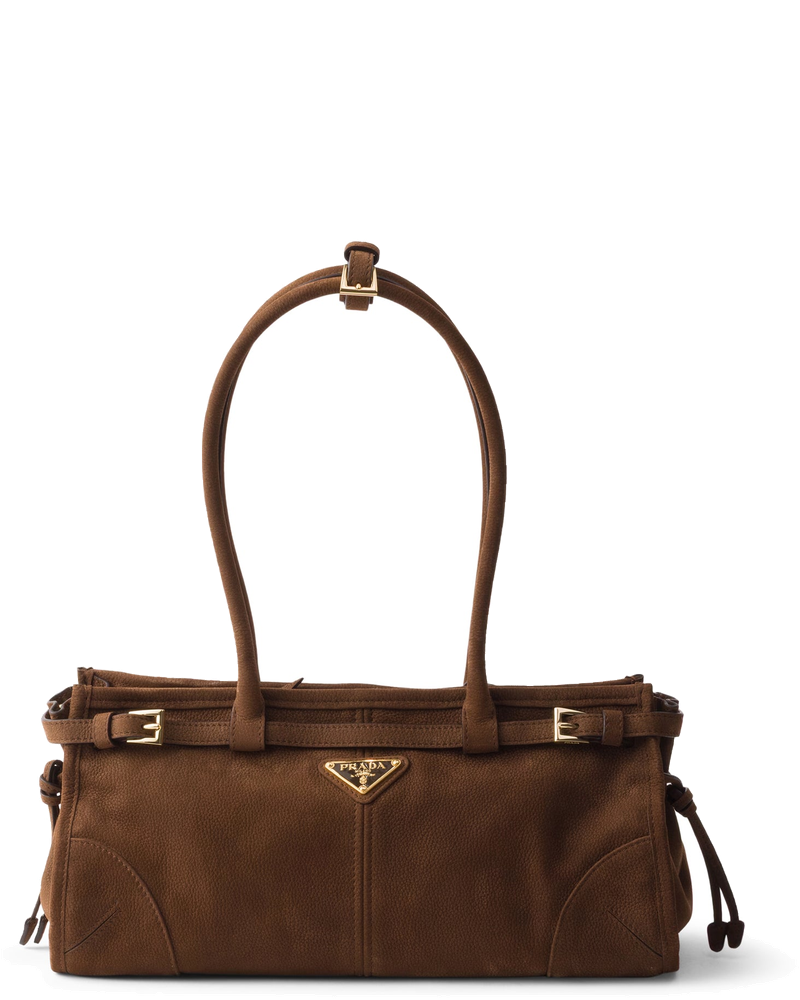 Bonnie Medium Handbag In Nubuck Leather Prada оригінал – Купити в Україні