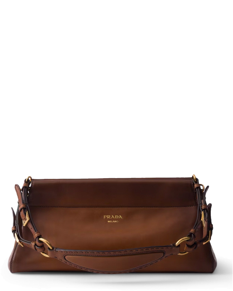 Enchaîné Medium Leather Bag Prada – Гарантія оригінальності