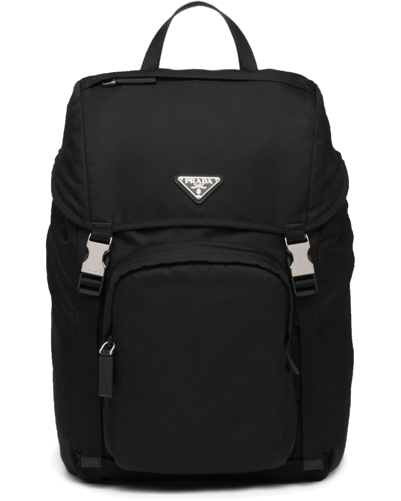 Оригінальна Backpack In Re-Nylon And Saffiano Leather Prada