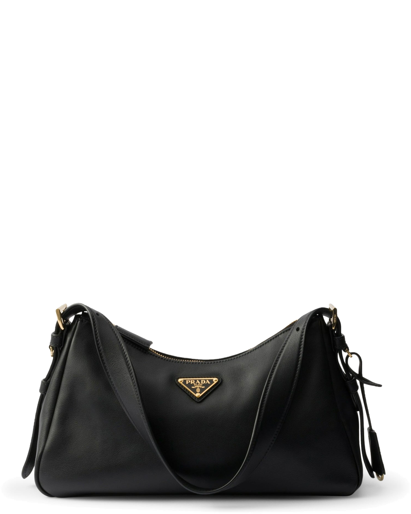Оригінальна Aimee Medium Leather Shoulder Bag Prada