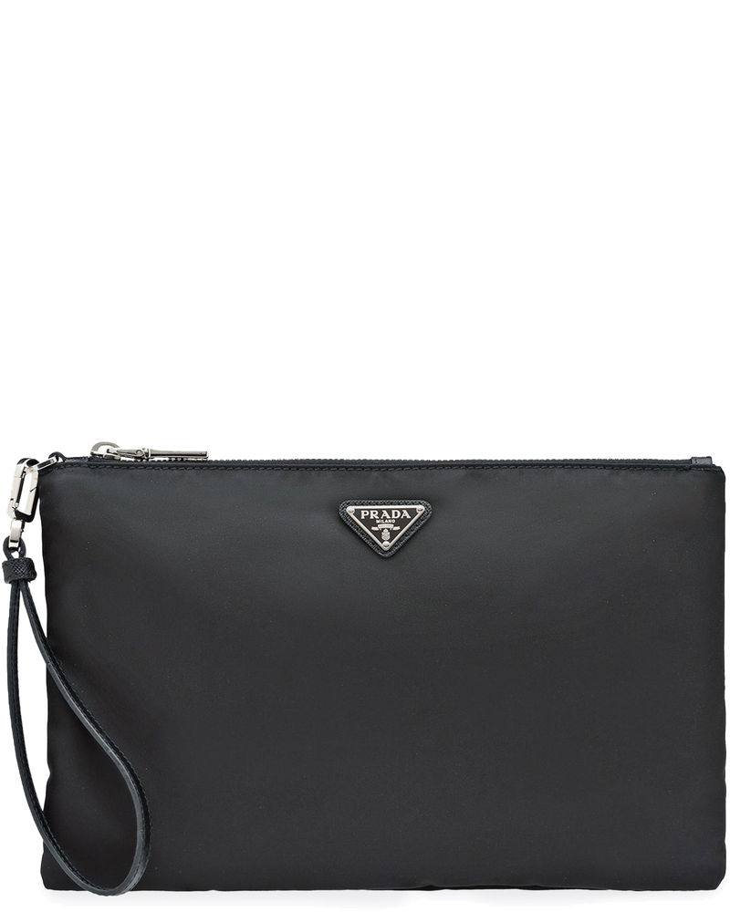 Оригінальна Re-Nylon Pouch In Saffiano Prada