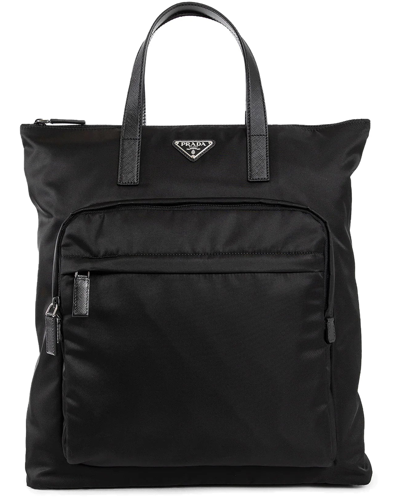 Re-Nylon And Saffiano Leather Tote Bag Prada оригінал – Купити в Україні