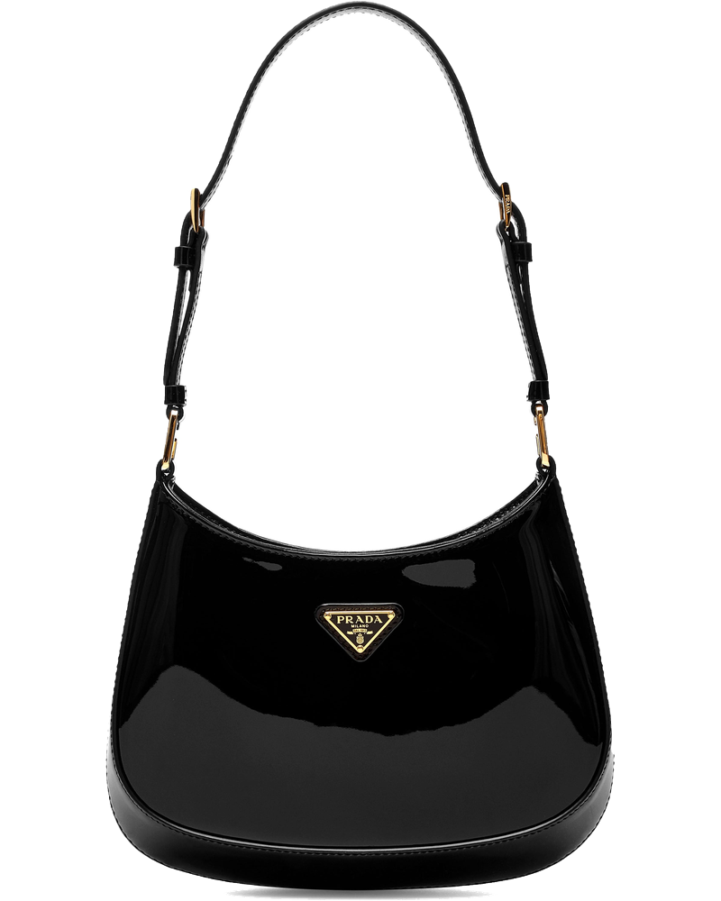 Оригінальна Womens Cleo Patent Leather Bag Prada
